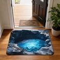 thumbnail image 1 of New 3D Hole Rug,3D Hole Illusion Rug,Rugs That Look Like A Hole,Trap Optical Illusion Bottomless Non-Slip Doormat For Door Entrance,Bathroom,Stairs,Playroom,Living Room, 1 of 8