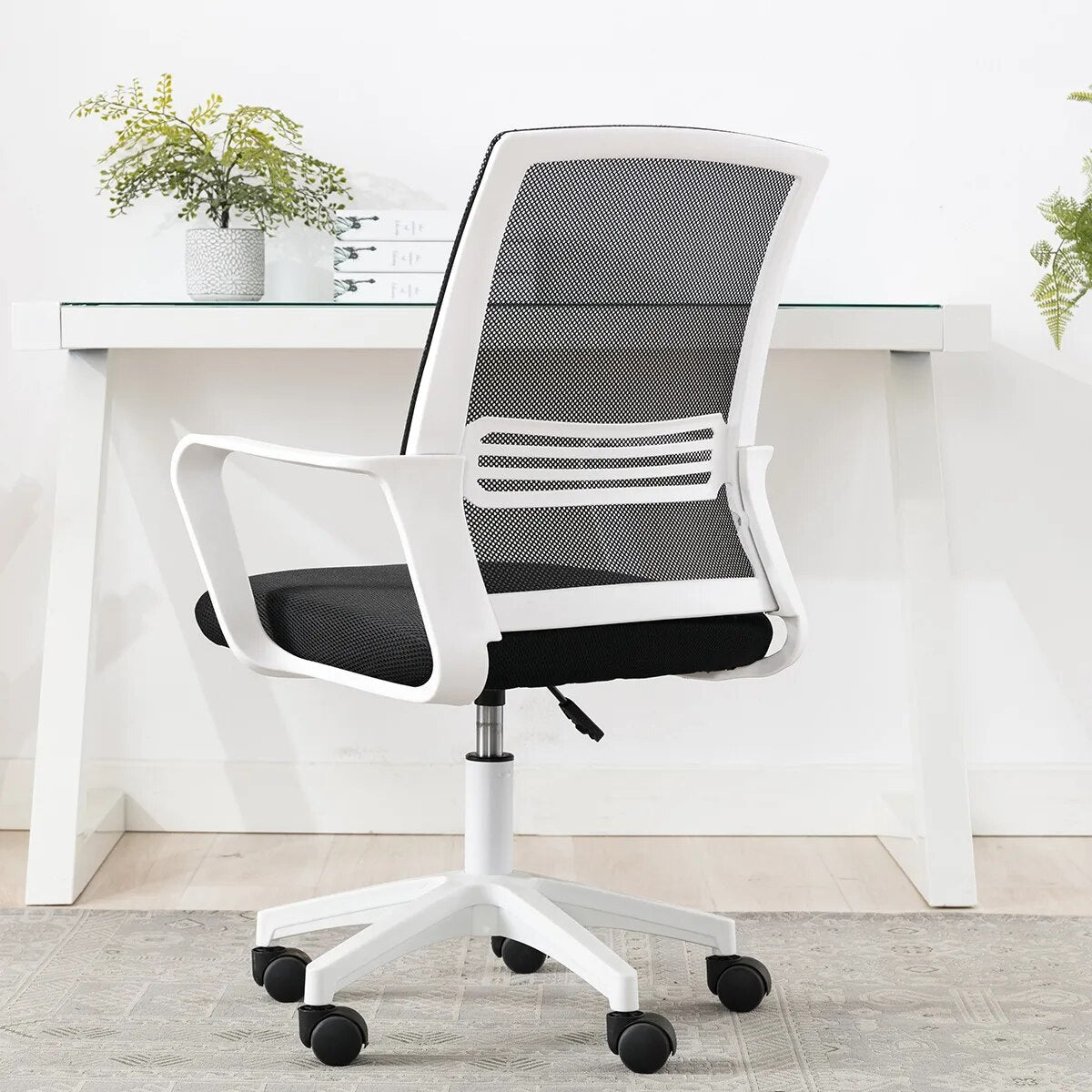 New 3D Lumbar Support Ergonomic Armchair Office Chair Computer Chair Lifting Swivel Chair