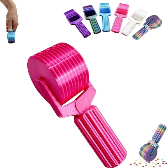 New 3D Printed Diamond Painting Roller Tool, Handmade DIY Diamond Art Applicator with Detachable Handle for Smooth Rhinestone Placement and Embroidery Reinforcement