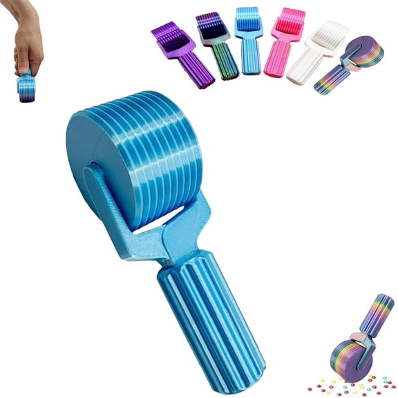 New 3D Printed Diamond Painting Roller Tool, Handmade DIY Diamond Art Applicator with Detachable Handle for Smooth Rhinestone Placement and Embroidery Reinforcement