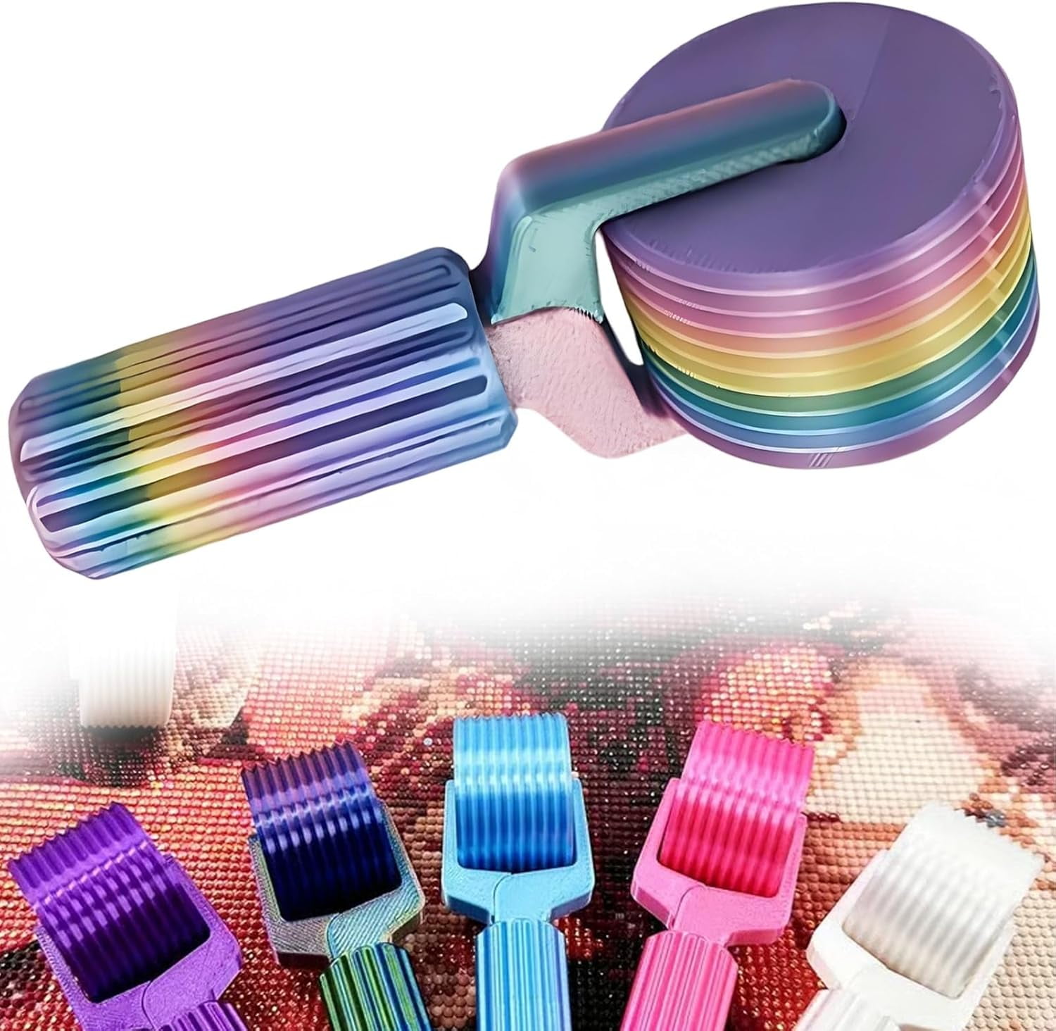 New 3D Printed Diamond Painting Roller Tool, Handmade DIY Diamond