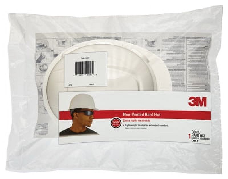 New 3M Tekk Protection XLR8 White Hard Hat 4 Point Pinlock Adjustment