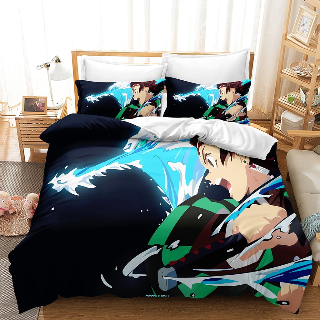  Comforter Cover Bedding Set for Kimetsu Season 2 Kochou Shinobu  3 Pcs Cozy, 1 Duvet Cover Queen 90″x90″ 2 Pillow Cases 20″x30″ No Bed Sheet  : Home & Kitchen