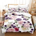 thumbnail image 1 of New 3PCS Twin Full Sets Bedding 3D Pillowcase Covers Quilt Bed Double Single Size king Set Cover Duvet Flower, 1 of 7