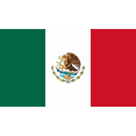 New 3X5 Feet Polyester Mexico Flag Mexican Banner Pennant Bandera Indoor Outdoor