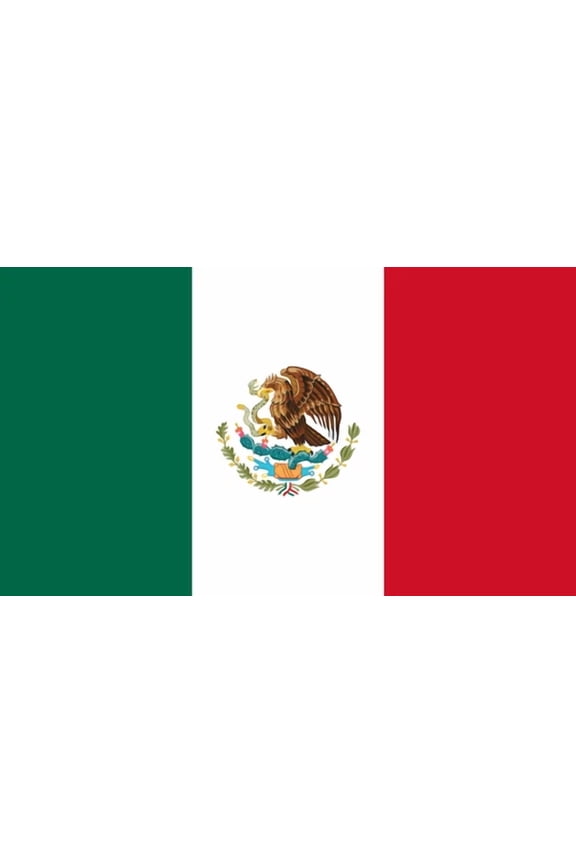 New 3X5 Feet Polyester Mexico Flag Mexican Banner Pennant Bandera Indoor Outdoor