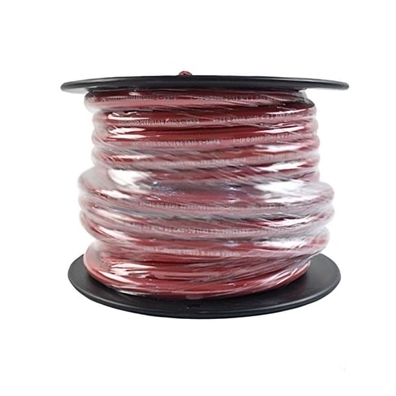 Tinned Copper Marine Battery Cable Bulk Spool Compatible with Mercury Yamaha Outboard Cobra Wire 4 AWG 50 Foot Red COB-A2004T-R