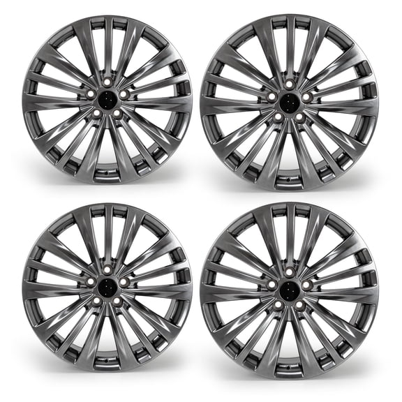 New 4-Pack Aluminum 20 in Wheel Replacement Wheel Rim for Toyota Highlander 2020-2022
