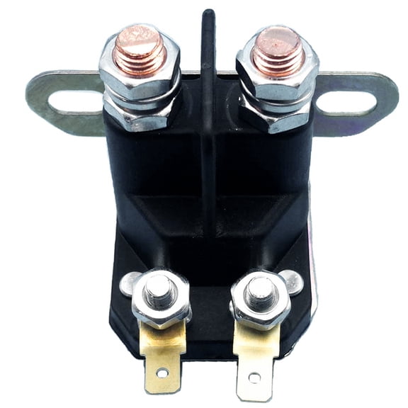 New 4 Terminal Continous Duty Cycle 12V Solenoid Compatible With By Numbers 2410437 4011072 4011251 4011334 4012358 Ezgo 612813 27153G01 Trombetta 784-1411-020 7841411020 784-1411-020-16 784141102016