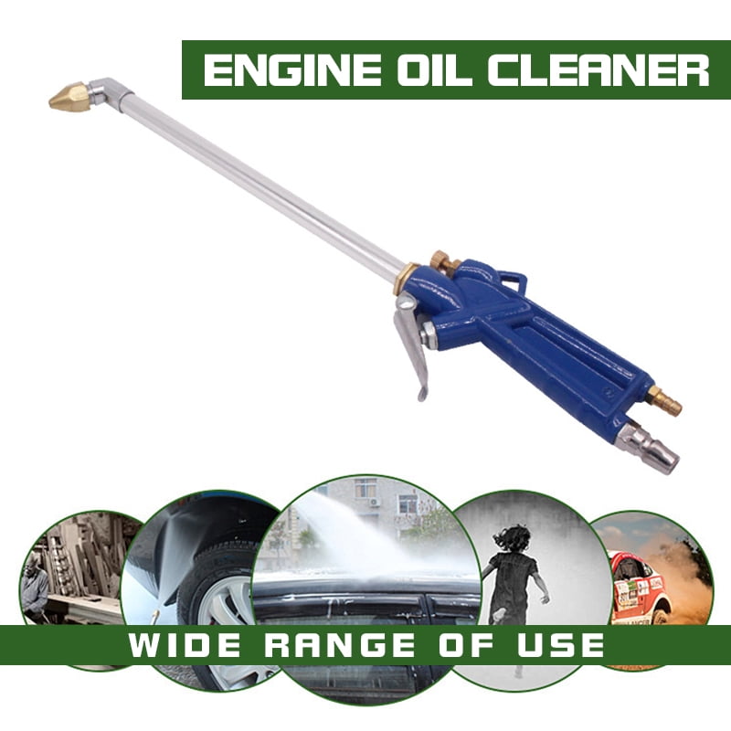 400mm Car Engine Oil Cleaning Tool Auto Water Cleaner Air Blow Gun  Pneumatic Tool with 120cm Hose Engine Care Car Washer