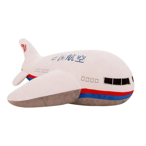 New 40cm Large Size Airplane Toys Kids Sleeping Back Cushion Soft Aircraft Stuffed Pillow Dolls