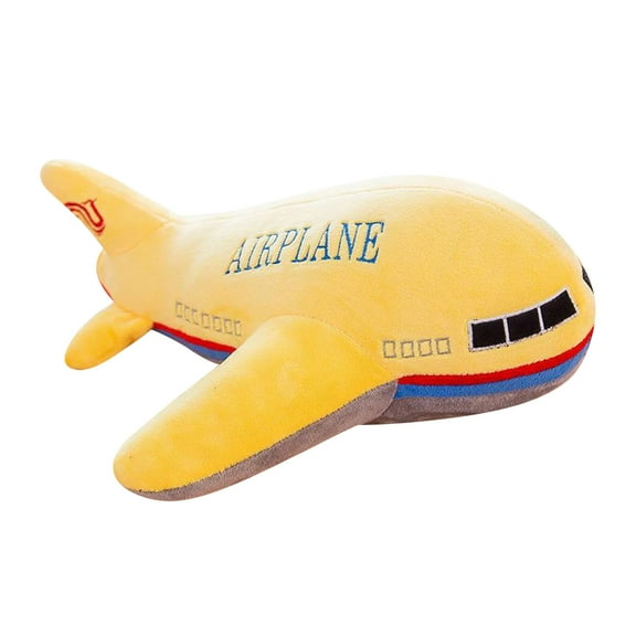 New 40cm Large Size Airplane Toys Kids Sleeping Back Cushion Soft Aircraft Stuffed Pillow Dolls