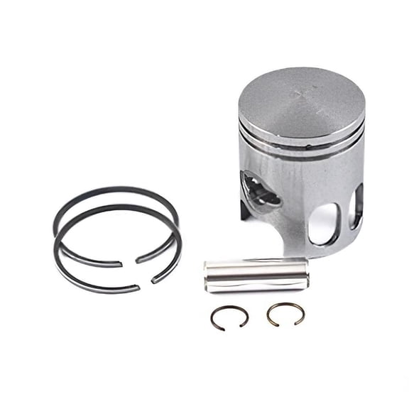 OEM Grade Piston Kit 0.5mm Oversize 40.5mm Compatible with Yamaha Jog 50 Razz 50 1986-2001 49cc Air-Cooled 2-Stroke Minarelli Reed-Valve Single-Cylinder Scooter Moped 3CP-11636-09-00