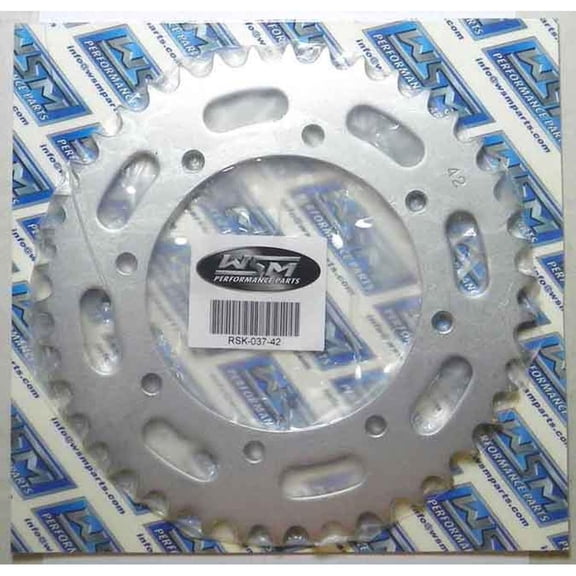 New 42 Tooth Rear Sprocket Compatible With Kawasaki KLR New Edition 650cc KLR 650cc KLR Camo 650cc By RSK-037-42