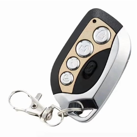 New 433MHz Universal Remote Control Duplicator for Garage Door/Electric Curtain - Metal Keyfob Clone