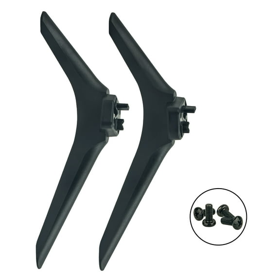 PerFascin 43H4030F3 TV Base Stand Legs, Black, 2 Pieces