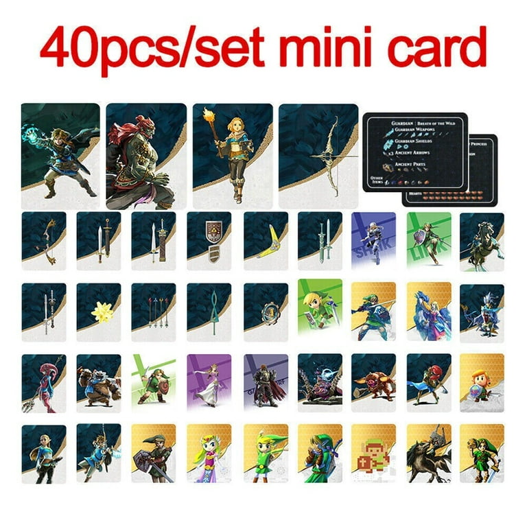 New 45/46 pcs Zelda Breath of The Wild Amiibo NFC Game Cards For