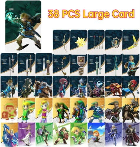 New 45/46 pcs Zelda Breath of The Wild Amiibo NFC Game Cards For