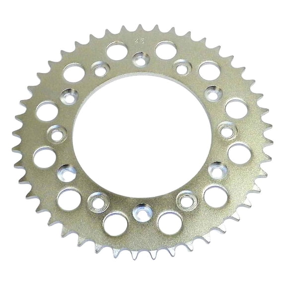 OEM Grade Rear Sprocket 45 Tooth 520 Chain Compatible with 1983-2025 Honda CR 125R CR 250R CR 500R CRF 150F 124-649cc MX/Enduro/Trail Engines Motorcycle 41201-KCE-670