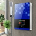 thumbnail image 1 of New 4500W Electric Tankless Instant Hot Water Heater For Bathroom Shower Kitchen Blue, 1 of 12