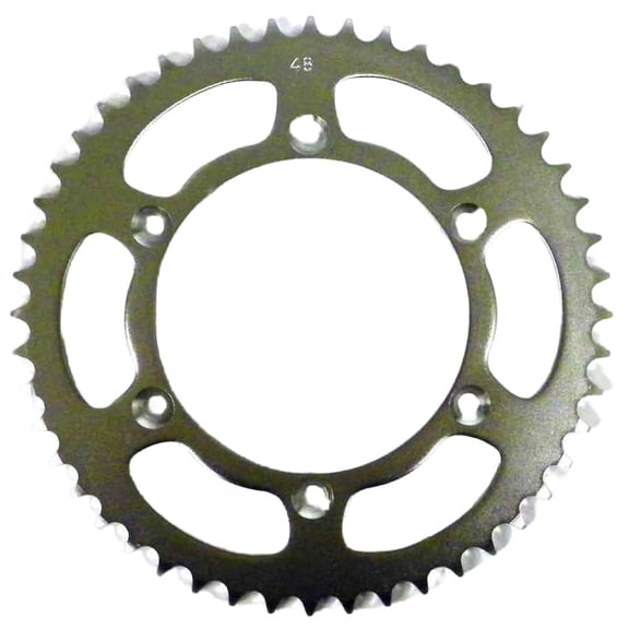 Rear Sprocket 48T 520 Pitch for Compatible with Yamaha YZ 125 YZ 250 YZ-F 250 YZ-F 400 1999-2025 124-449cc MX/Enduro/Trail Engines Motorcycle 5NY-25448-00-00