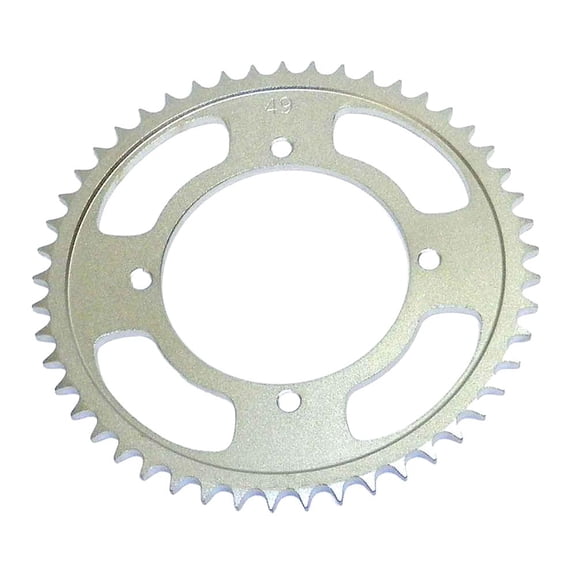 OEM Grade Rear Sprocket 49 Tooth 420 Chain Compatible with 1986-2023 Kawasaki KX 80 KX 85 KX 100 KX 112 82-112cc 2-Stroke Liquid-Cooled Motorcycle 42041-1207