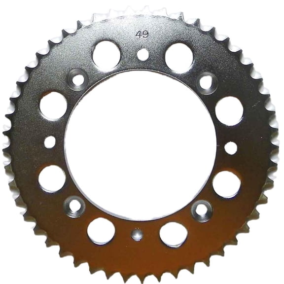 49 Tooth Rear Sprocket 428 Chain Compatible with 2003-2024 KTM 85 SX (17/14 Small Wheel) 85 SX (19/16 Big Wheel) 105 XC 85-105cc Single-Cylinder 2-Stroke Liquid-Cooled Motorcycle SKU