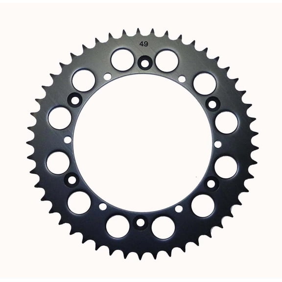 New Rear 49T Sprocket 520 Chain Compatible with Yamaha Banshee 350 Blaster 200 Raptor 660 Warrior 350 1976-2006 97-660cc Various Configurations ATV/Motorcycle 583-25445-10-00