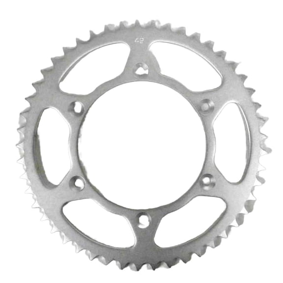 Rear Drive Sprocket 49T 520 Chain Steel Compatible with Yamaha YZ 125 YZ 250 YZ-F 250 YZ-F 400 1999-2025 124-449cc MX/Enduro/Trail Engines Motorcycle 17D-25452-50-00
