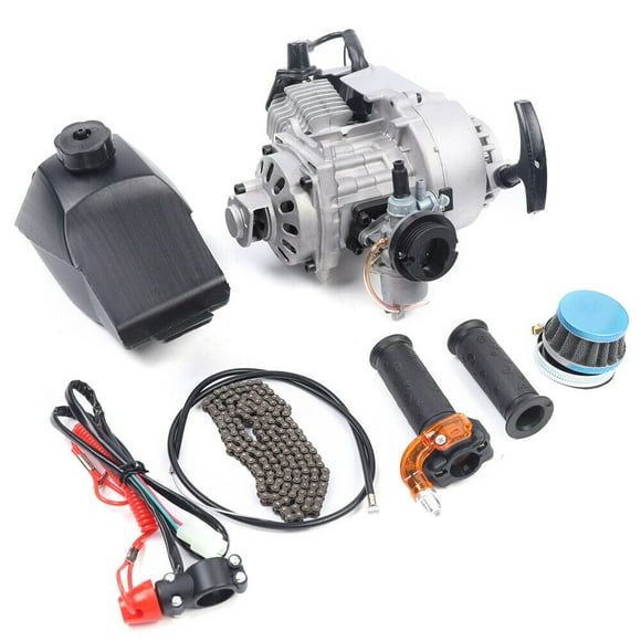 New 49CC 2-Stroke Pull Start Engine Motor Kit for Mini Dirt Bike Pocket ATV Scooter
