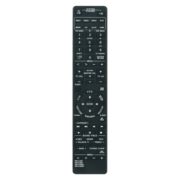 New 4IN one Replace Remote Control compatible with SONY RM-U185 RM-U306 RM-U306A RM-U306B AV System-2 Remote Control HT-1700D STR-DE485 DE585-11 HT-1700D STR-DE485 STR-DE585