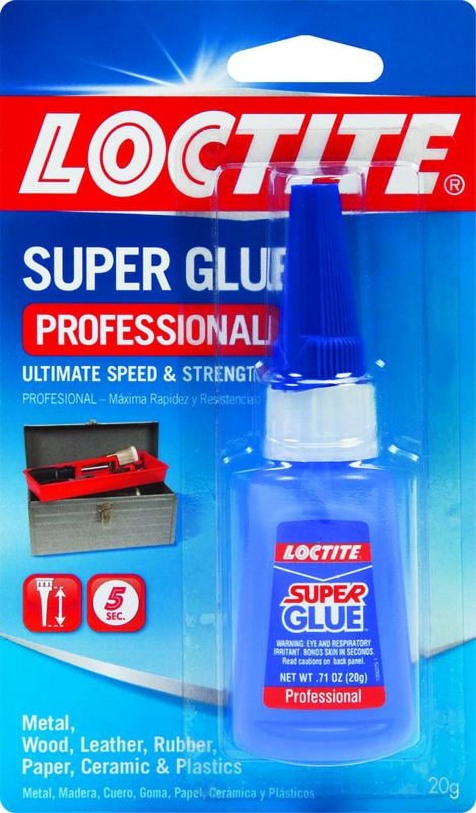New 4PK-Loctite 1365882 Super Glue Pro Liquid 20 G