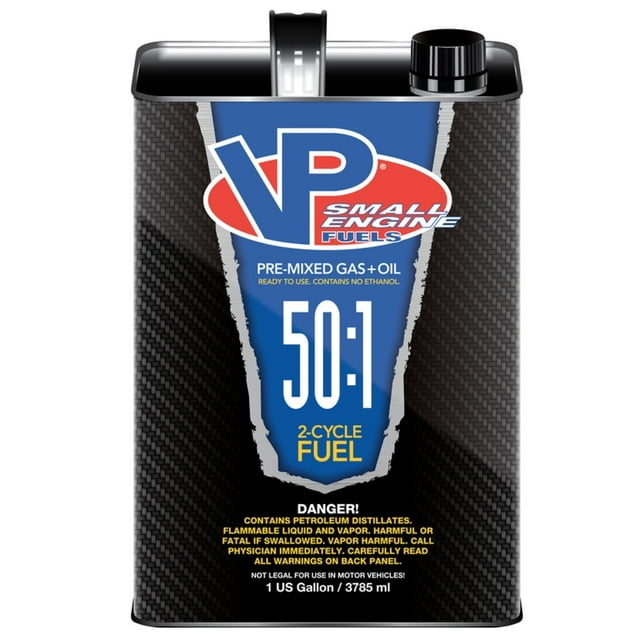 New 4pk vp racing 6231 gasoline 50 1 pre mixed 2 cycle fuel gallon
