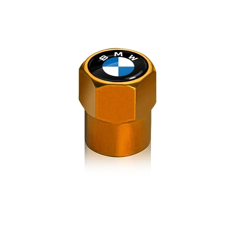New 4Pcs Car Wheel Tire Valve Caps Air Stem Covers Accessories For BMW M E34 E36 E60 E90 E46 F10 F20 F30 X5 X6 X1 M3 M5 M6 E71
