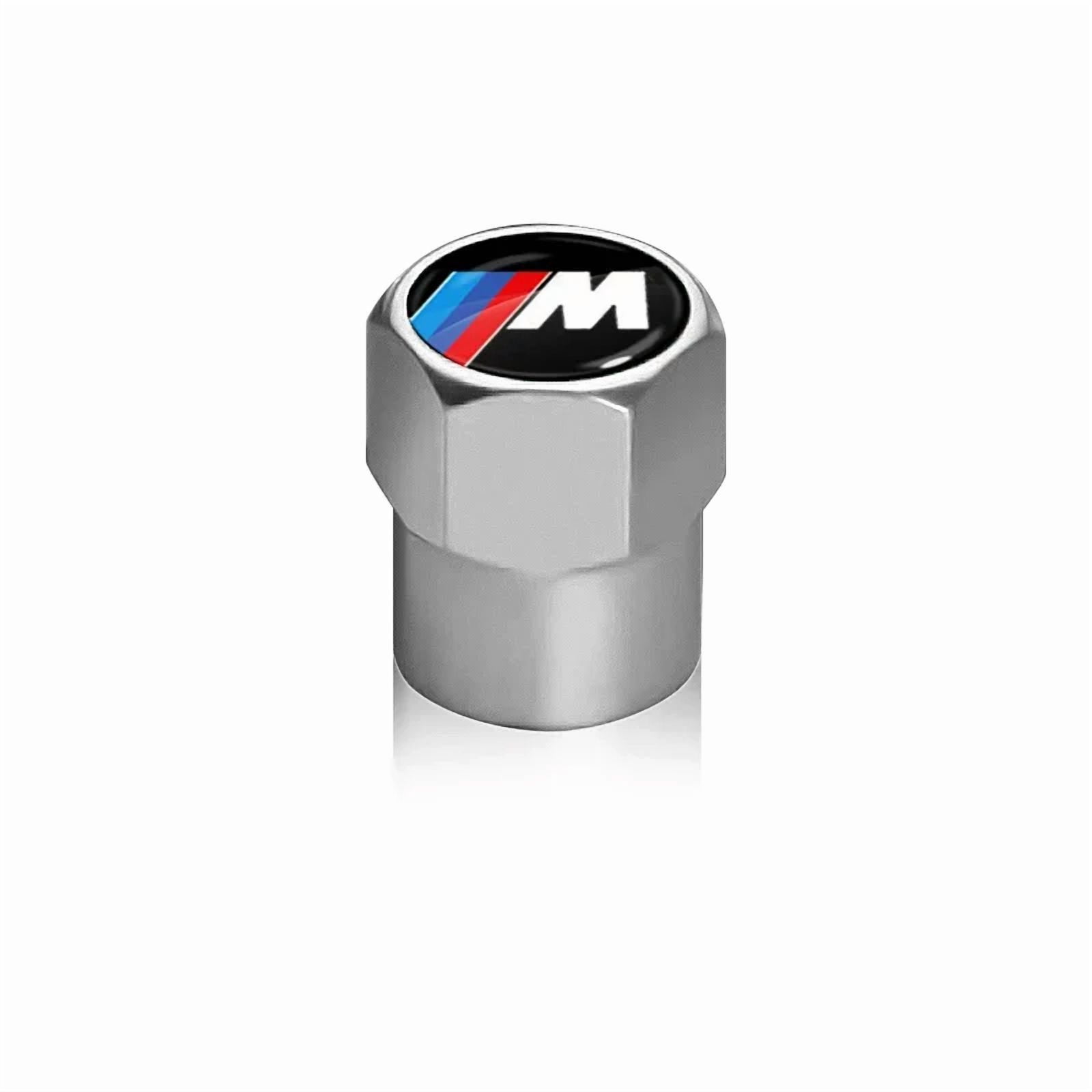 New 4Pcs Car Wheel Tire Valve Caps Air Stem Covers Accessories For BMW M E34 E36 E60 E90 E46 F10 F20 F30 X5 X6 X1 M3 M5 M6 E71