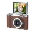 thumbnail image 1 of New 4k Ccd 8x Digital Zoom Digital Camera For Student 48mp Compact Digital Photography Camera I5y9 Screen Selfile Camer 180flip, 1 of 6