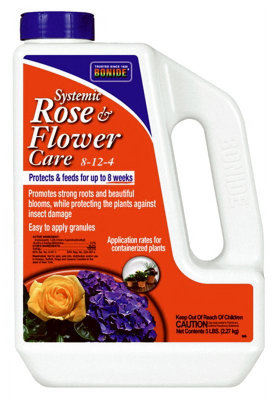 New 5 LB 8124 Systemic Rose & Flower Insecticide .22 Imidacloprid 2