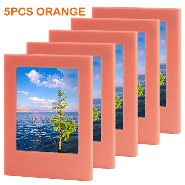 New 5 PACK Picture Frames for Refrigerator 3 Inch Fridge Photo Frame for