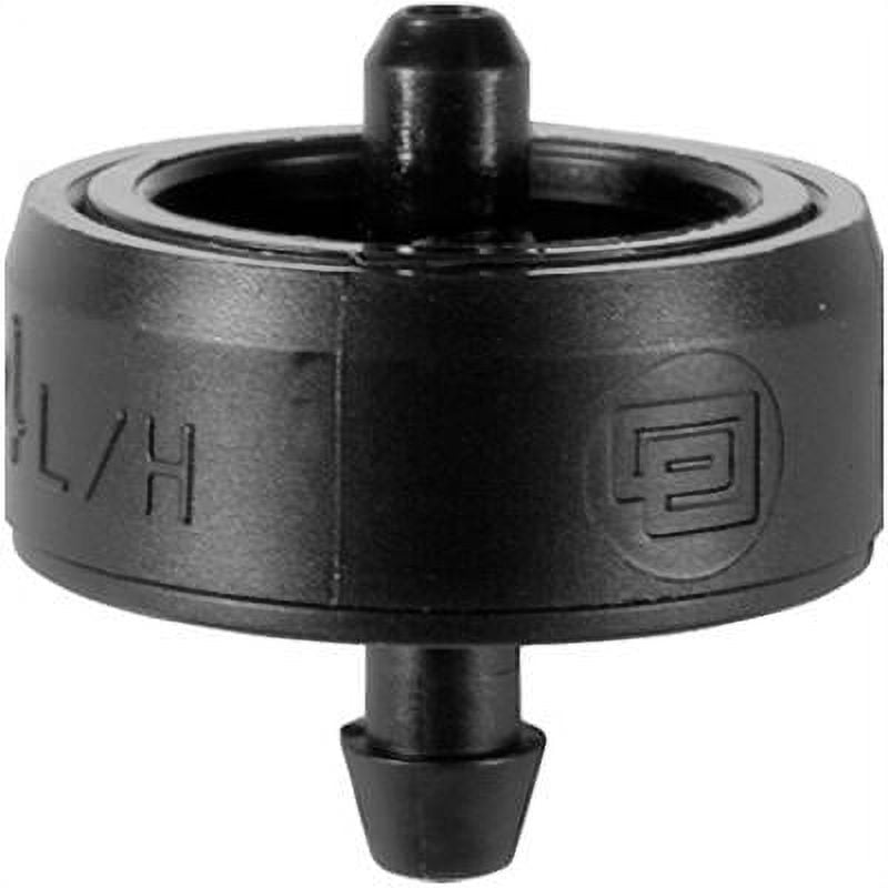 New 5 Pack 1 GPH Black Button Dripper