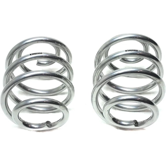 New 5 in. Rear Drop Lowering Springs Compatible With Chevrolet C10 Pickup Base 8 Cyl 5.4L C10 Pickup Base 8 Cyl 5.3L C10 Panel Base 6 Cyl 3.8L 1963-1972 By B265355