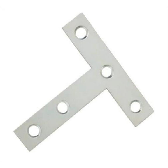 10-PACK 5 in. x 5 in. Zinc Plated T-Plate