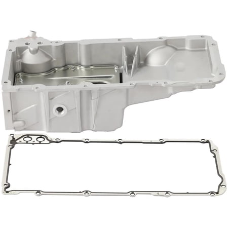 New 5 qts. Oil Pan Compatible With Chevrolet GMC Isuzu W4500 Forward W4S042 8 Cyl 6.0L W3500 Forward W3S042 8 Cyl 6.0L 1998-2019 By 12628771 12558762 12598151 8125587620 8125981510