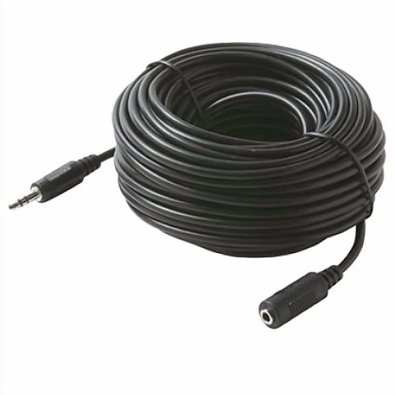New 50 Ft 3.5Mm 1/8 Audio Jack Computer Speaker Extension Male To Female Cable
