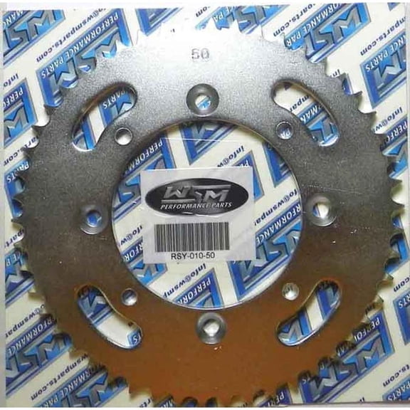 OEM Grade Rear Sprocket 50 Tooth 428 Chain Compatible with 1993-2025 Suzuki YZ 80 YZ 85 79-85cc Single-Cylinder 2-Stroke Liquid-Cooled Motorcycle 64511-02B01