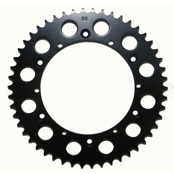 OEM Grade Rear Sprocket 50 Tooth 520 Chain Compatible with 1976-2006 Yamaha Banshee 350 Blaster 200 Raptor 660 Warrior 350 97-660cc Various Configurations ATV/Motorcycle 3R4-25450-01-XX