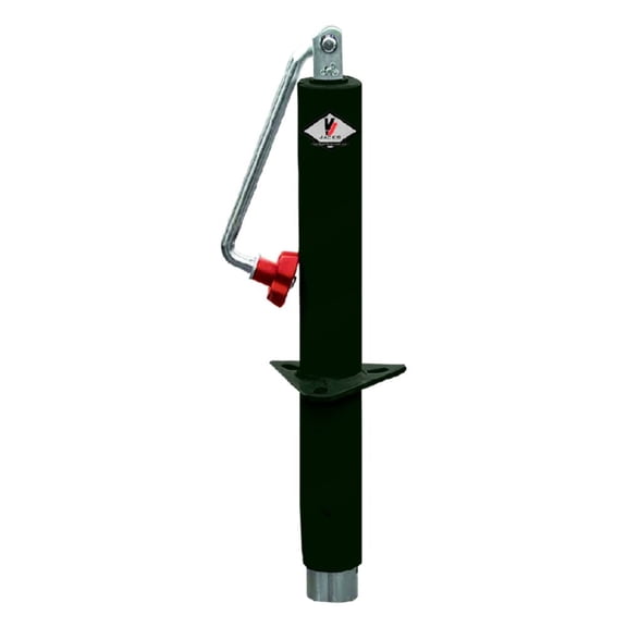 Trailer Jack Topwind A-Frame Compatible with Agricultural Implement Equipment Utility Landscape Trailers 3-Hole Bolt-On Flange 5000 lbs 13.5 Inch Travel Replaces Valley VI-140 3013-0501