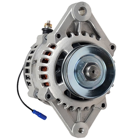 OEM Grade 12V 50 Amp Alternator Compatible with Daewoo Doosan D15S-5 D18S-5 D20SC-5 D20-30S3 Diesel Forklift Cummins Engine Spool Mount HN4101000DA2 220236