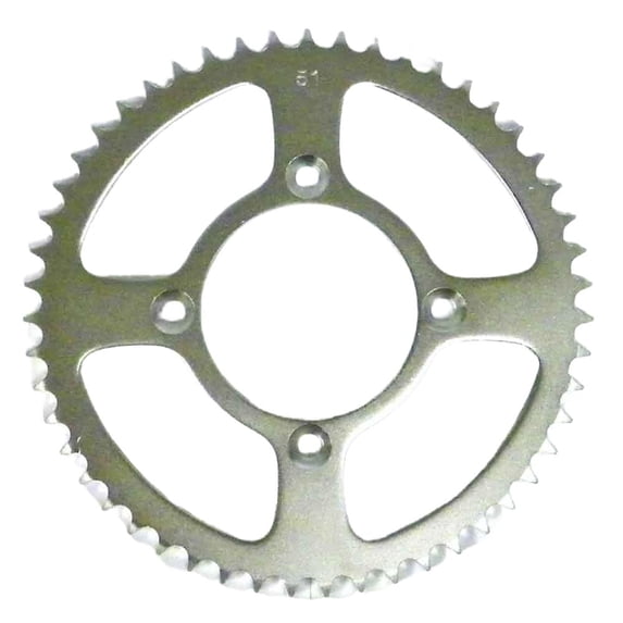 Rear Drive Sprocket 51T 428 Chain Steel Compatible with Honda XR 100R CRF 100F 1985-2013 99cc Single-Cylinder SOHC Air-Cooled Motorcycle 41201-KN4-000
