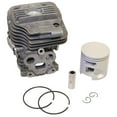 thumbnail image 1 of Cylinder Assembly 51mm Bore with Piston Ring Pin and Clips Compatible with Husqvarna K760 K760 II K770 K750 Power Cutter Concrete Saw 581476102 506386871 2007-2017 51mm 51mm 51mm 51mm, 1 of 2