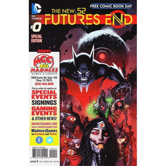 New 52, The: Futures End FCBD #2014F VF ; DC Comic Book